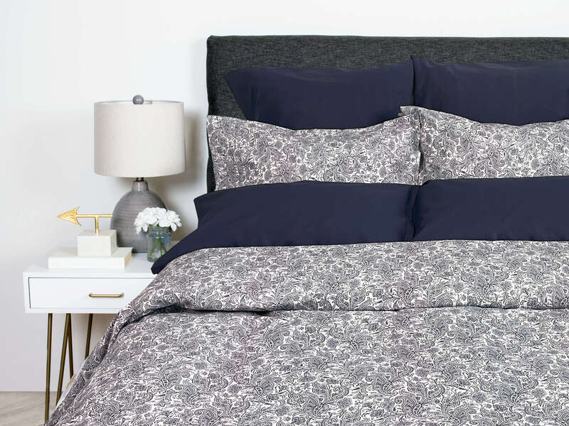 Marine Paisley Bedding