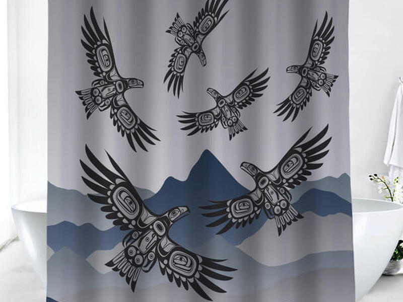Soaring Eagle Shower Curtain