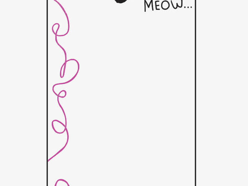 Magnetic Lists <br> Kitten Me