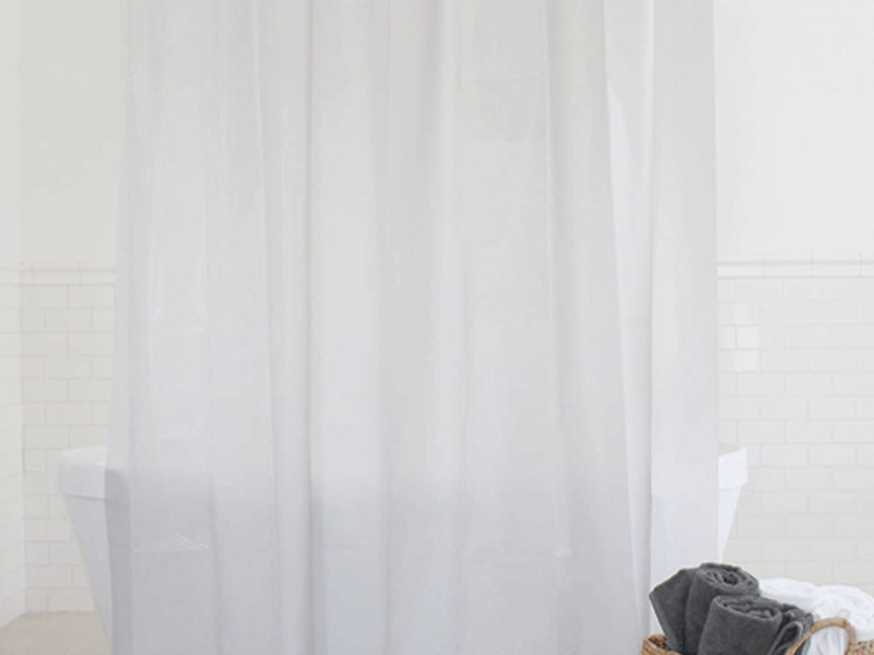 Motto Shower Curtain