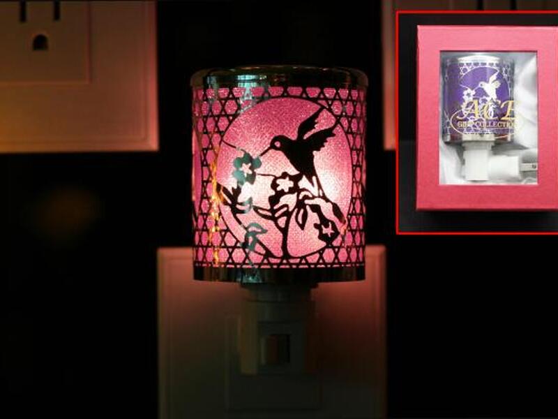 Pink Hummingbird Night Lights