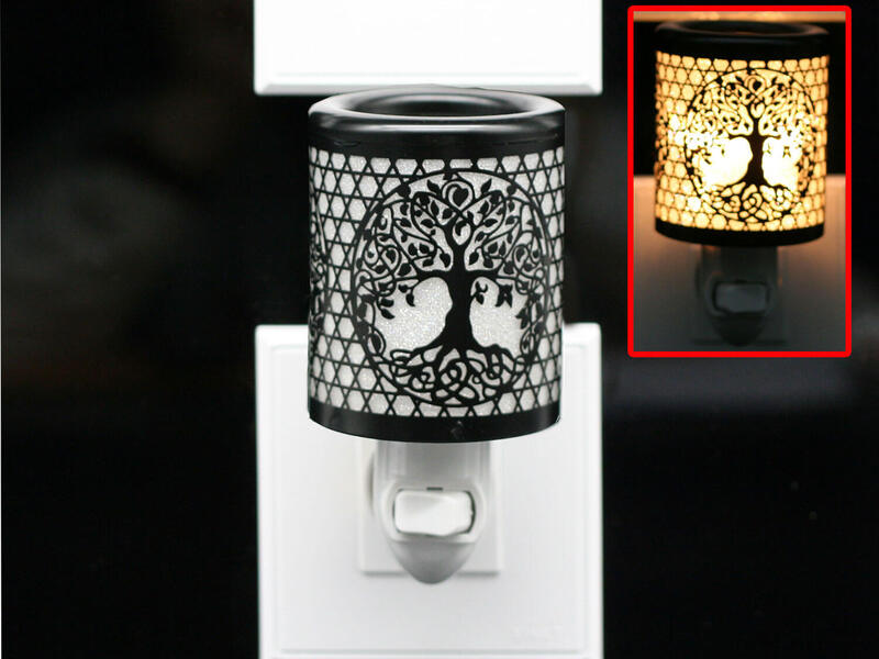 Black Tree of Life Night Light