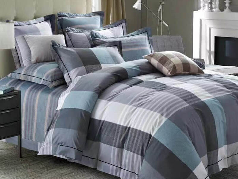 Blue Stripe Bedding