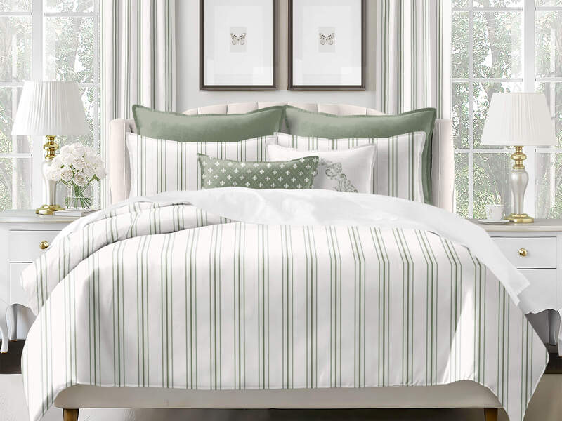 August Stripe<br>Sweet Grass by 6ix Tailors