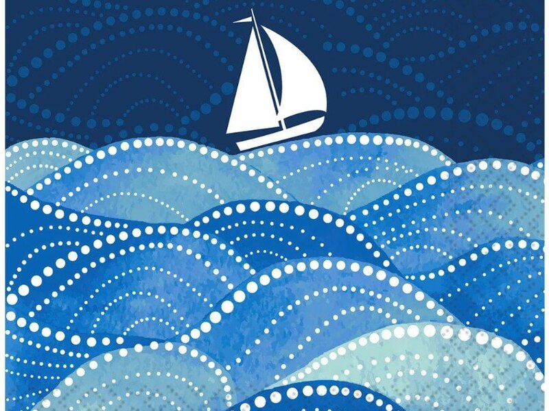 Sailing - Luncheon Napkins