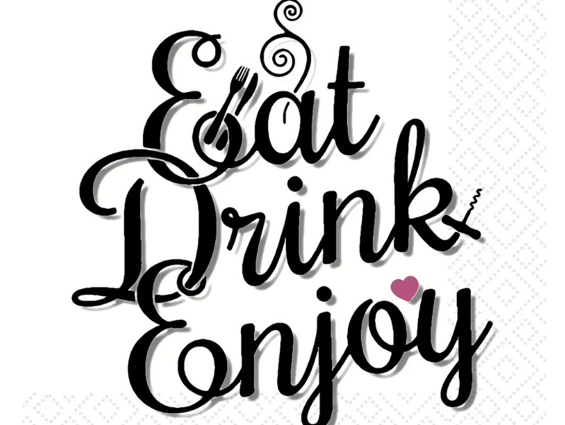 Eat & Drink- Luncheon Napkins