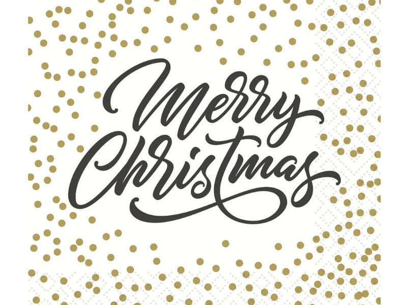 Merry Dots - Luncheon Napkin