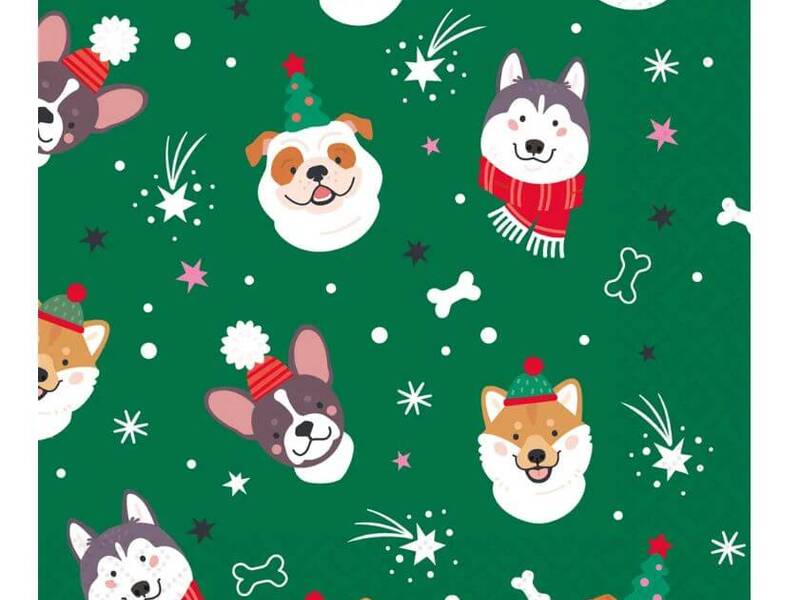 Merry Paws Napkins