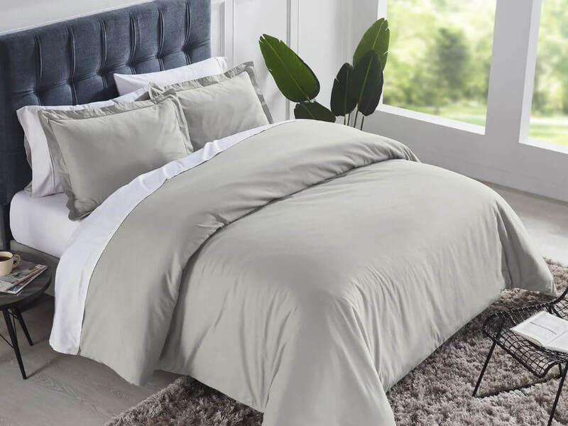 Pacific Taupe Duvet Cover Set