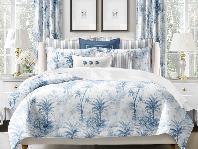 Palmora Denim<br>Bedding by 6ix Tailors