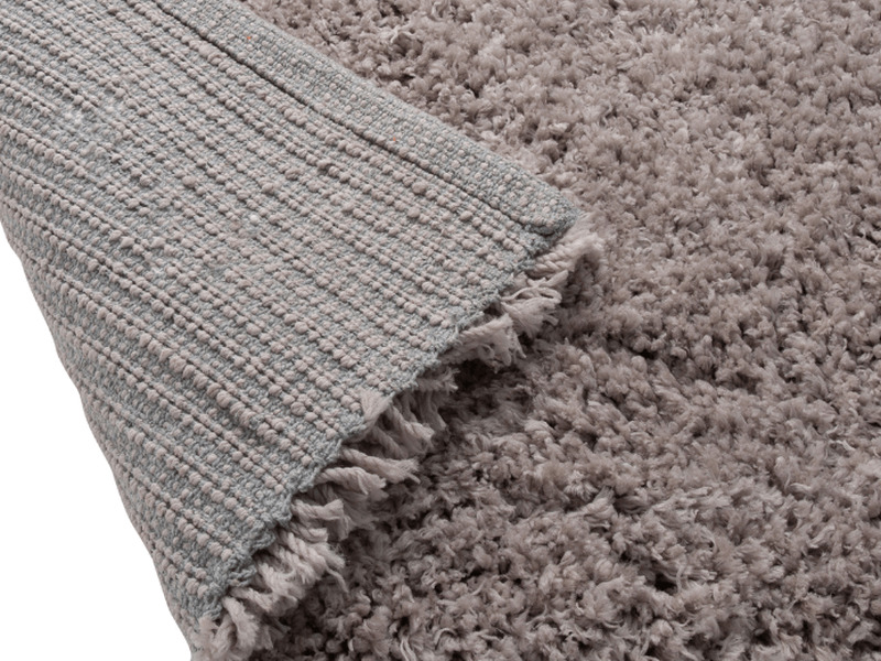 Plush Grey Bath Mat 