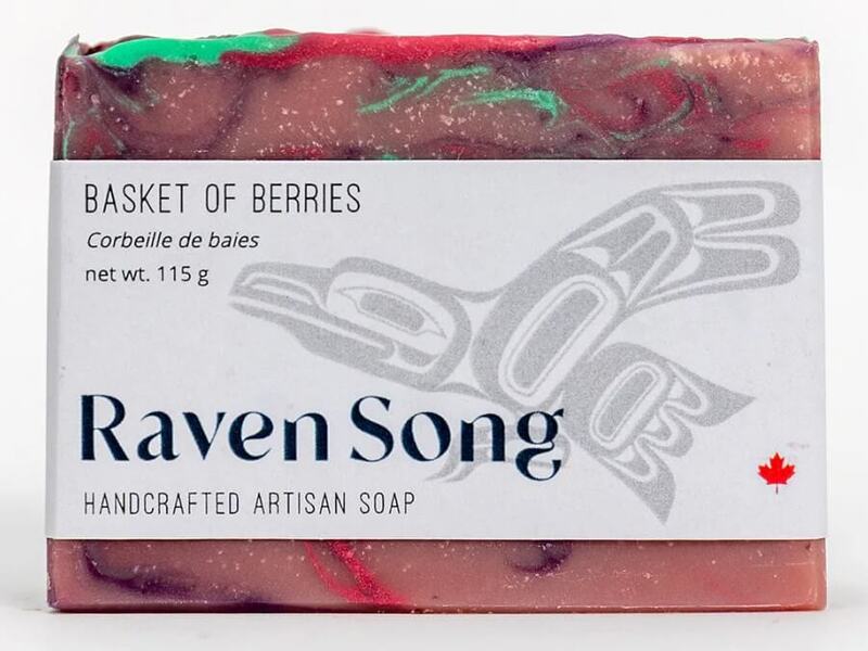 Raven Song Soap<br>Basket of Berries