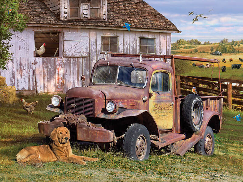 Summer Truck Puzzles (1,000) Piece