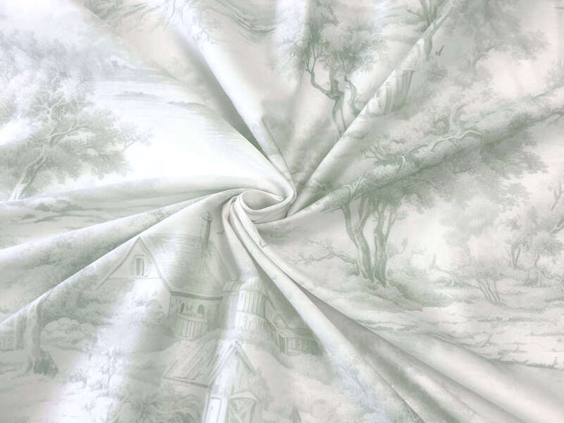 Rustic Cabin Toile Sage<br>Bedding by 6ix Tailors