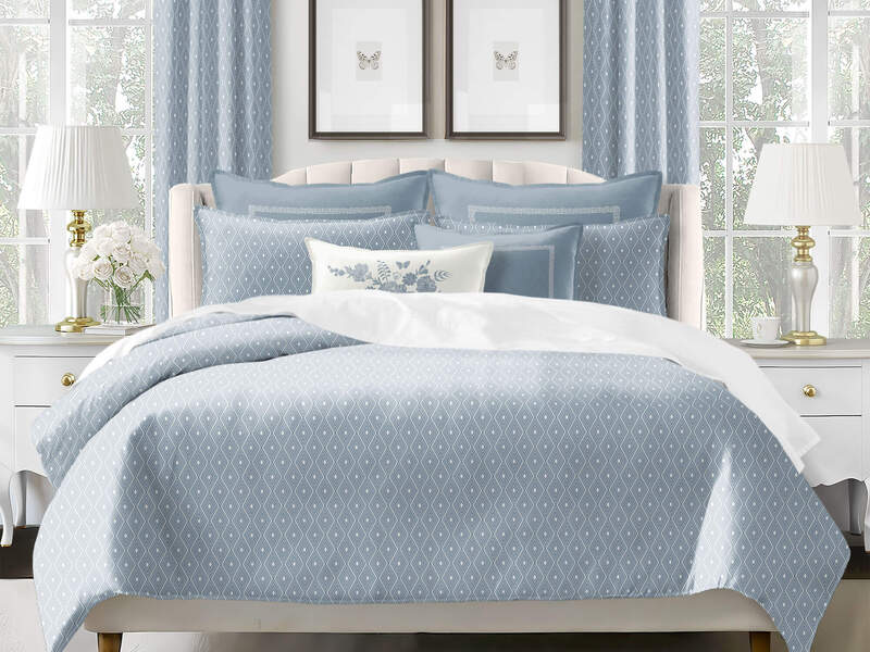 Samuel Cornflower<br>Bedding by 6ix Tailors