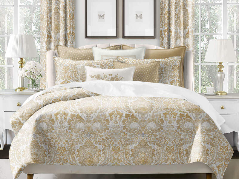 Savannah Gold<br>Bedding by 6ix Tailors
