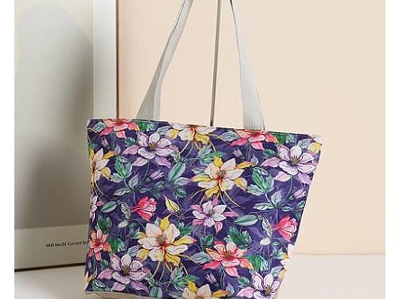 Floral Tote Bag