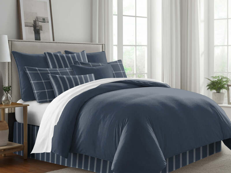 Shay Dark Denim<br>Bedding by 6ix Tailors