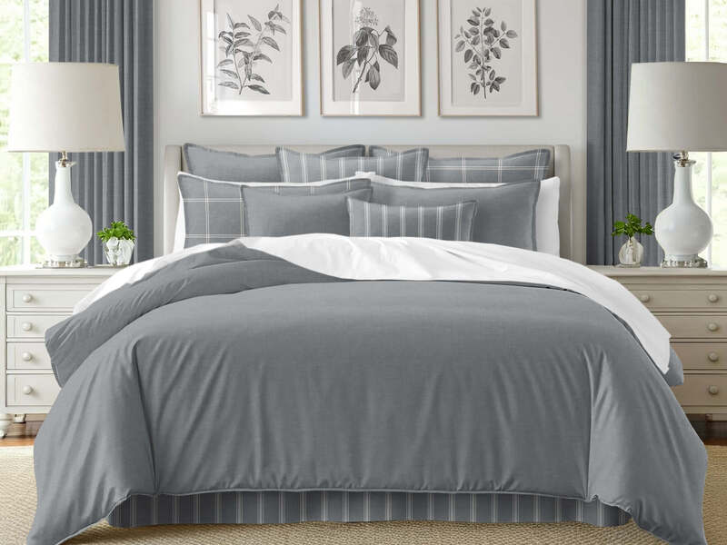 Shay Gray Bedding by 6ix Tailors