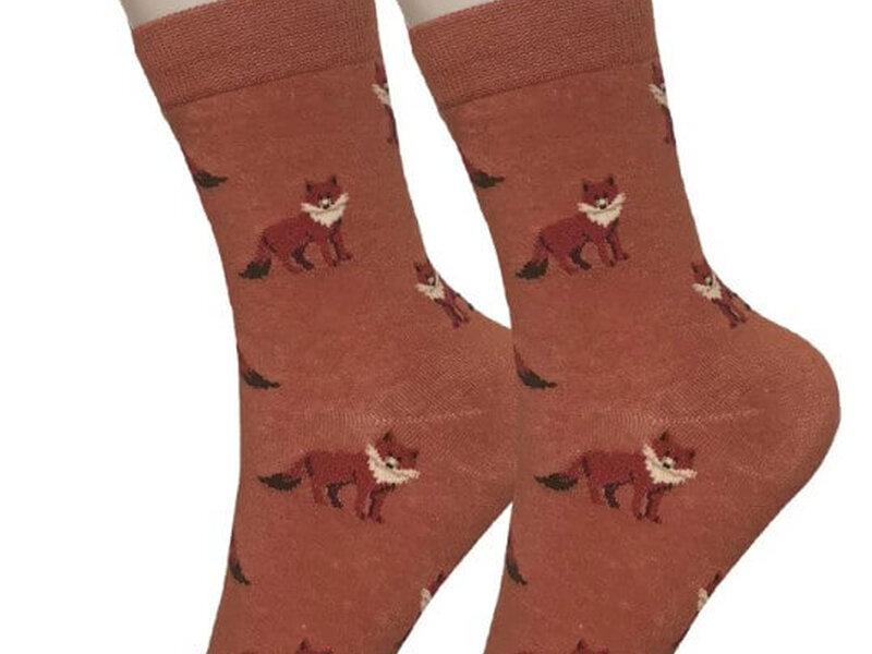 Sock Bros Women's<br>Red Fox