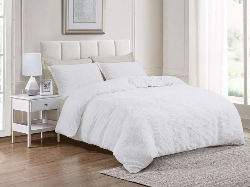 Solene White Bedding by Daniadown