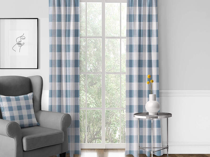 Lumberjack Cashmere<br>Curtains by 6ix Tailors