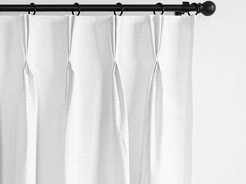 Nova White Curtains