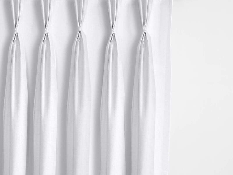 Sutton White Curtains