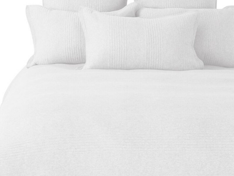 Suite White Bedding by Brunelli • Heirloom Linens • Canadian Bedding in