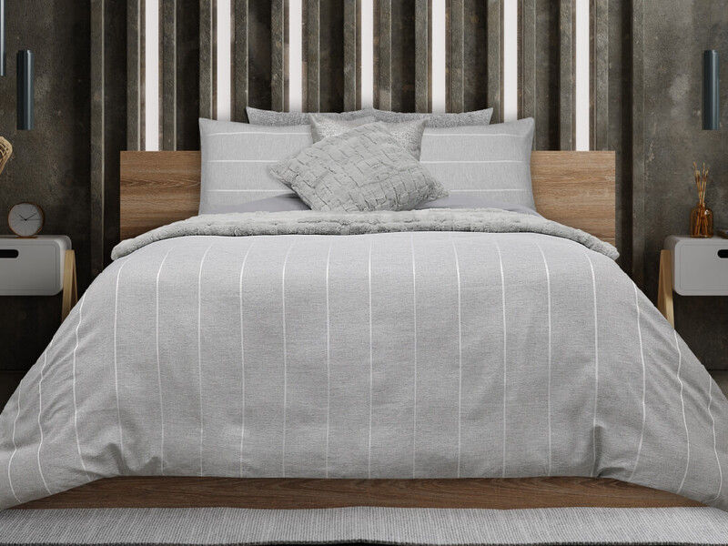 Sutherland Grey Bedding <br>by Alamode