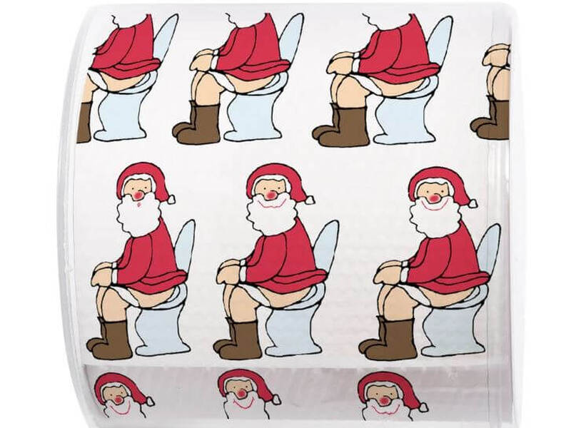 Santa Toilet Paper