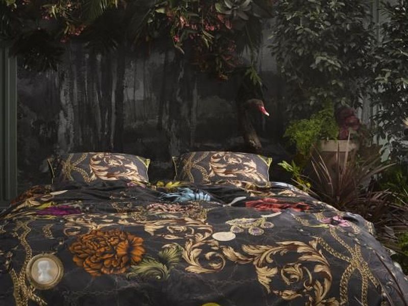 Valente Anthracite Bedding by Essenza