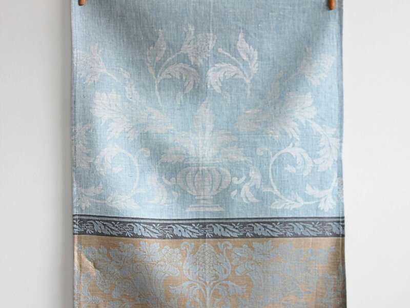 Versaille Ash Linen Tea Towels