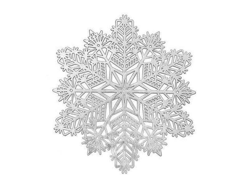 Cut Out Snowflake Placemat