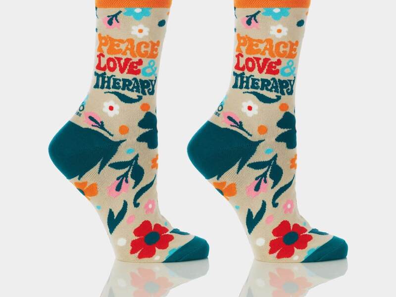 Peace, Love & Therapy Yo Sox