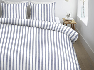 Ally Blue Stripe Duvet Cover