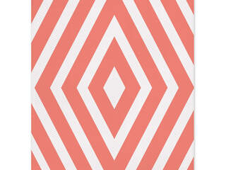 Woven Outdoor Floor Mats - Coral Geo