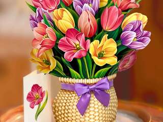 POPUP Festive Tulips