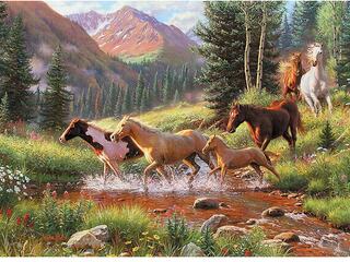 Cobble Hill Puzzles <br> Mountain Thunder (1,000)