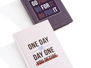 Hardcover Notebook w/Sentiment
