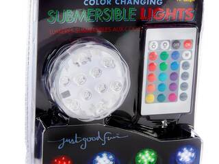Submersible Multicolour<br>Tub Light w/Remote
