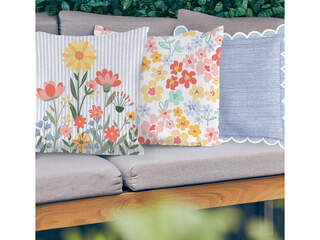 Outdoor Cushions- Flowers