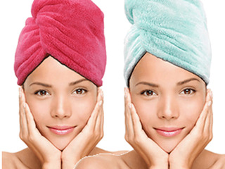 2 Pack Twist and Quick Dry Hair Towel