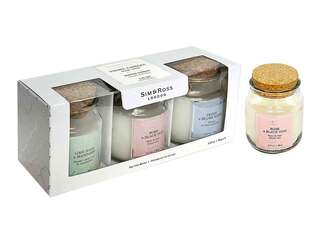 3 Piece Sim & Ross Soy Wax Candles