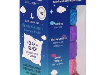 Relax & Sleep Shower<br>Steamers 6-Pce