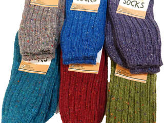 Country Wool Medium Wool Socks