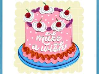 Make a Wish Quilling Card