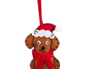 DIY Felt Ornament Kit<br>Christmas Dog