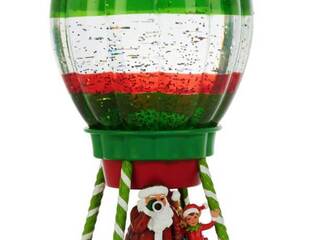 LED Hot Air<br>Balloon Water Globe