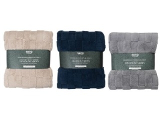 Checkered Sherpa Blanket